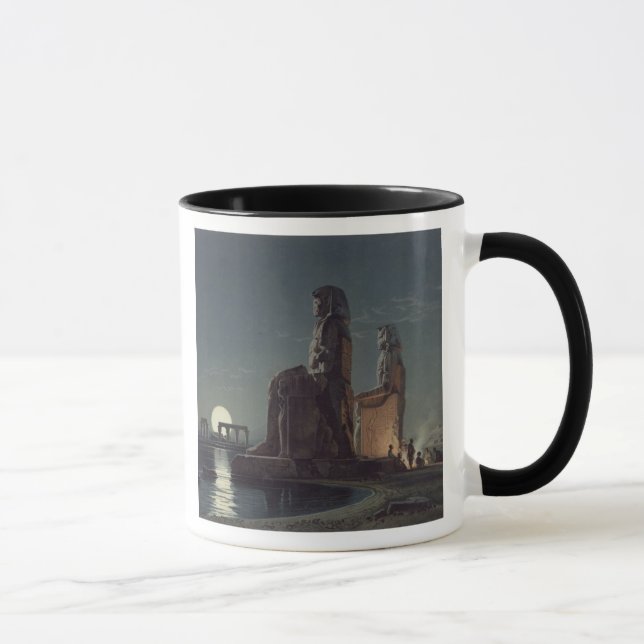 Mug Les colosses de Memnon, Thebes, un de 24 illustrat (Droite)