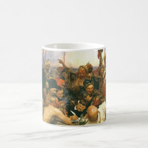 Mug Les Cosaques de Zaporozhian par Ilya Yefimovich