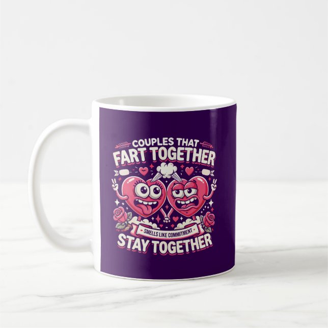 Mug Les Couples Qui S'Amusent Restent Ensemble - Drôle (Gauche)