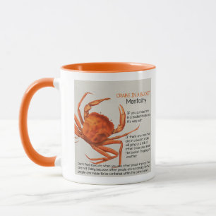 Mug Les crabes dans une bouillie de café