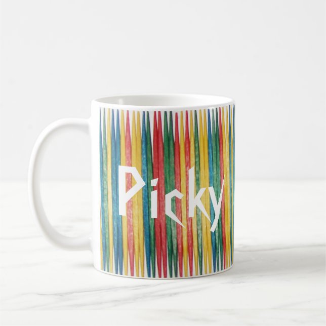 Mug Les cure-dents colorés, Picky (Gauche)