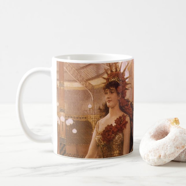 Mug Les dames des voitures (alias Circus) de James Tis (Avec donut)