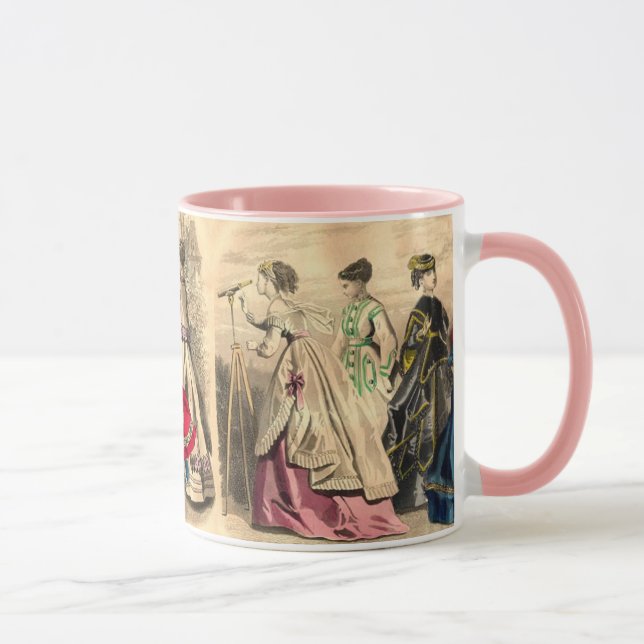 Mug Les dames victoriennes à la mode (Droite)