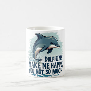 Mug Les Dauphins Me Rendent Heureux