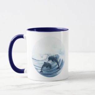 Mug Les dauphins plongeurs dans le surf