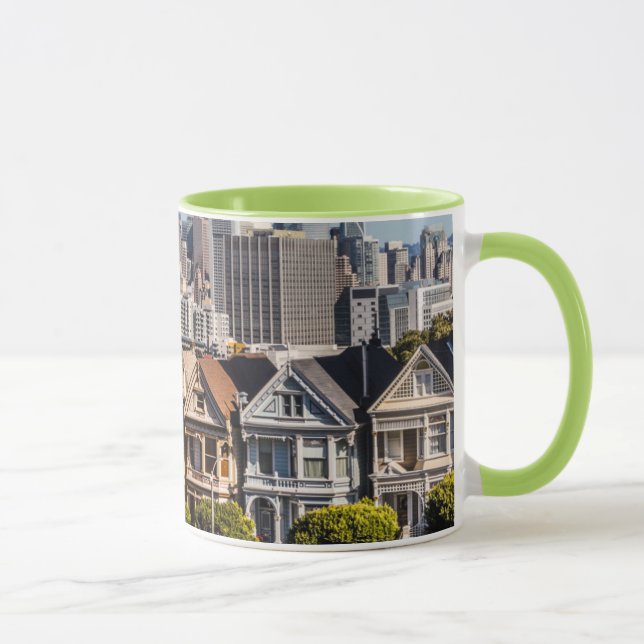 Mug Les demeures victoriennes peintes de San Francisco (Droite)