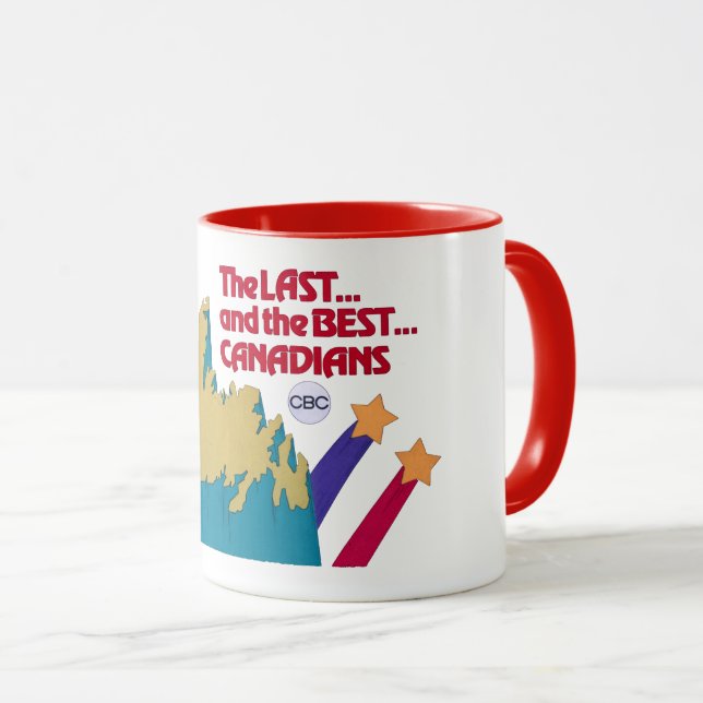 Mug Les Derniers et les meilleurs Canadiens (Devant droit)