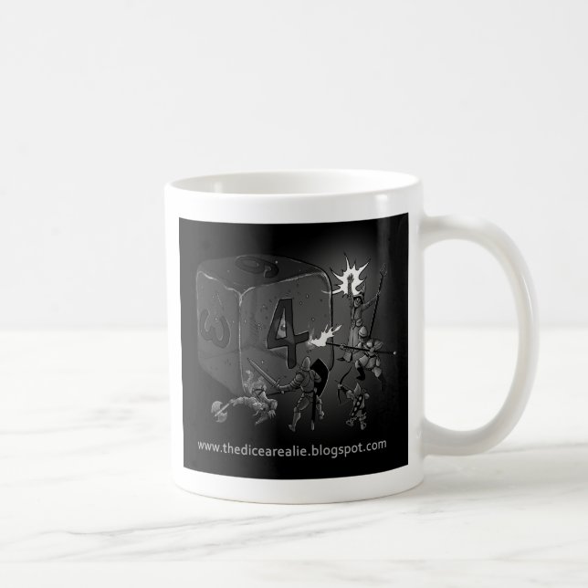 Mug Les Dés Sont Un Mensonge (Droite)
