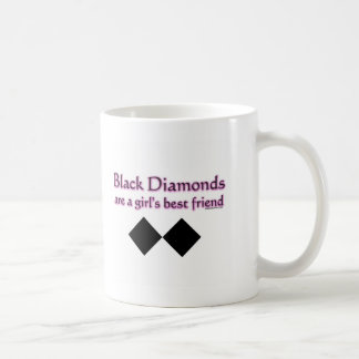 Mug Les diamants noirs sont un meilleur ami de filles