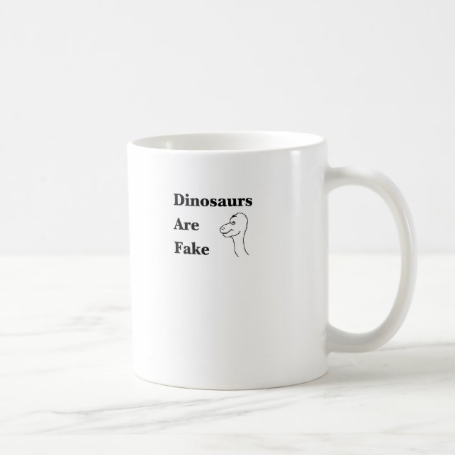 Mug Les dinosaures sont faux (Droite)