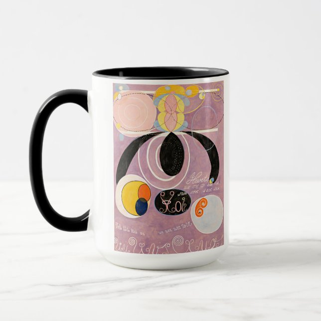 Mug Les dix plus grands, Groupe IV, No 6 par Hilma af  (Gauche)