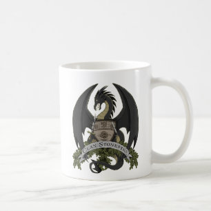 Mug Les dragons de Stonefire Crest (dragon noir) la