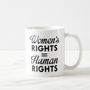 Mug Les droits de la femme sont des droits de l'homme