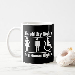 Mug Les droits des personnes handicapées sont des droi