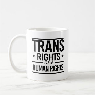 Mug Les droits trans sont des droits humains