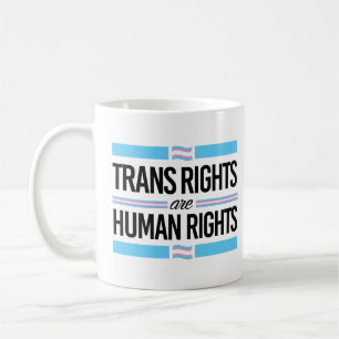 Mug Les droits trans sont des droits humains