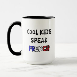 Mug Les Enfants cool Parlent Français Drôle Dire