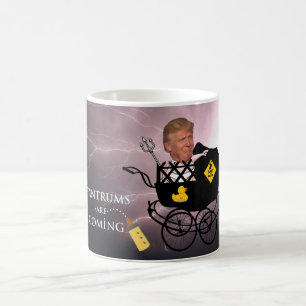 Mug Les ennuis arrivent / Anti Trump,