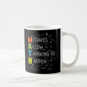 Mug Les Erreurs MATH Permettent De Penser À Ce Qui Se