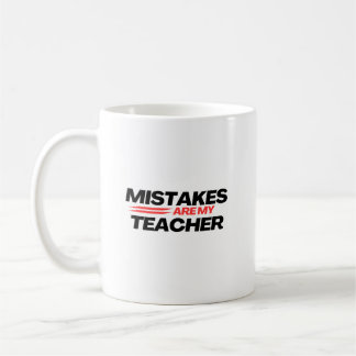 Mug Les erreurs sont ma meilleure motivation enseignan
