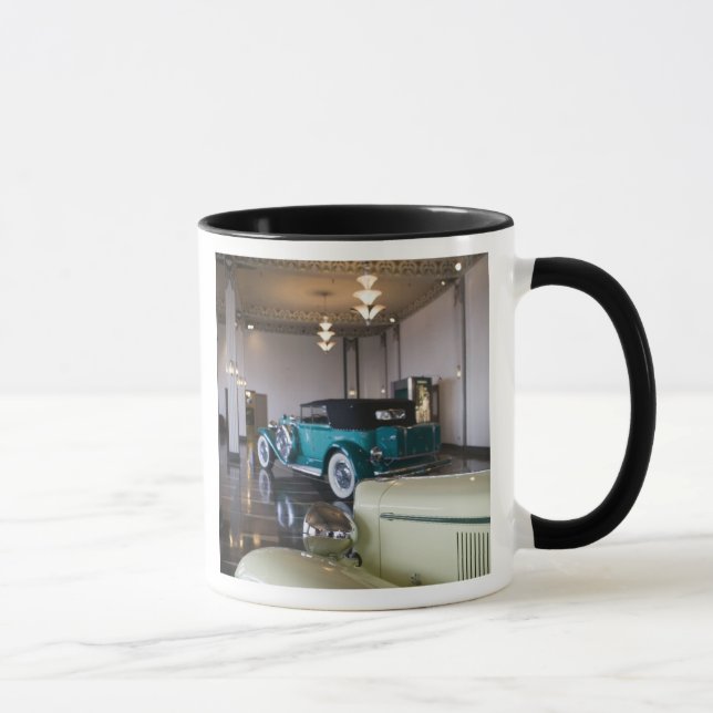 Mug Les Etats-Unis, Indiana, auburn : Auburn, corde, (Droite)