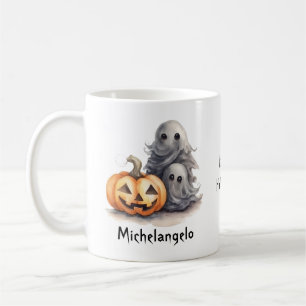 Mug Les fantômes d'Halloween et Jack-o-Lantern personn