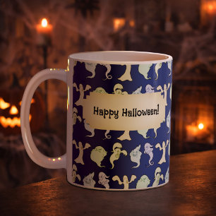 Mug Les fantômes Hantés Halloween Pixel Motif d'art