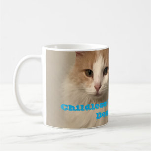 Mug Les femmes au chat sans enfants pour la démocratie
