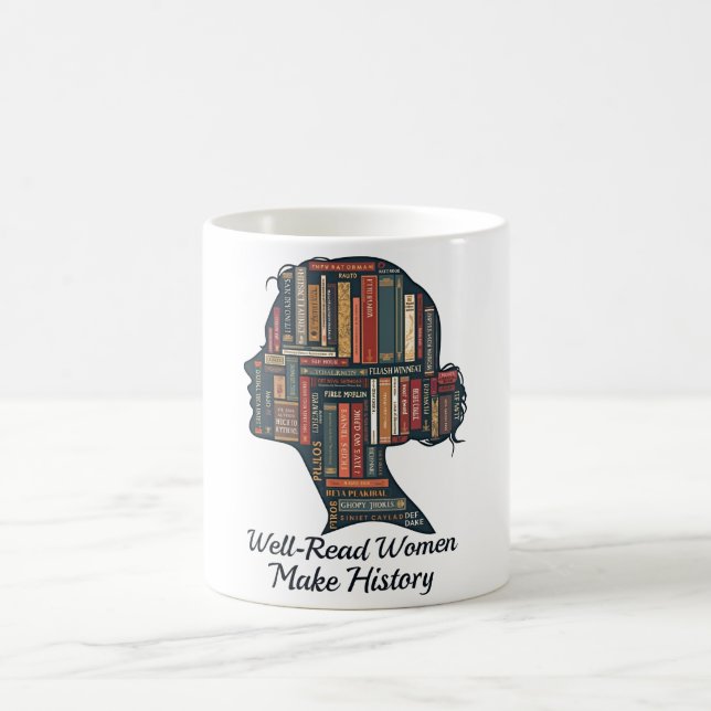 Mug Les femmes bien lues font l'histoire (Centre)