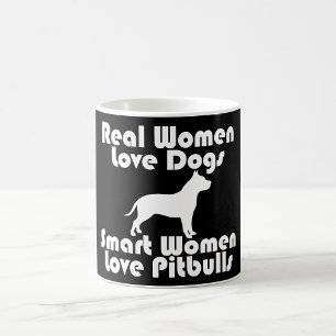 Mug Les Femmes Intelligentes Aiment Les Pitbulles