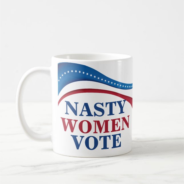 Mug Les Femmes Nasty votent (Gauche)