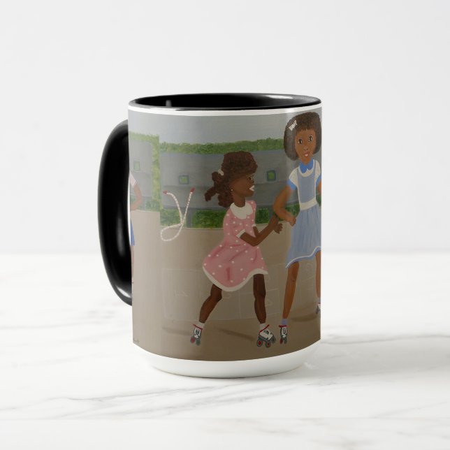 Mug Les filles étant des filles (Devant gauche)