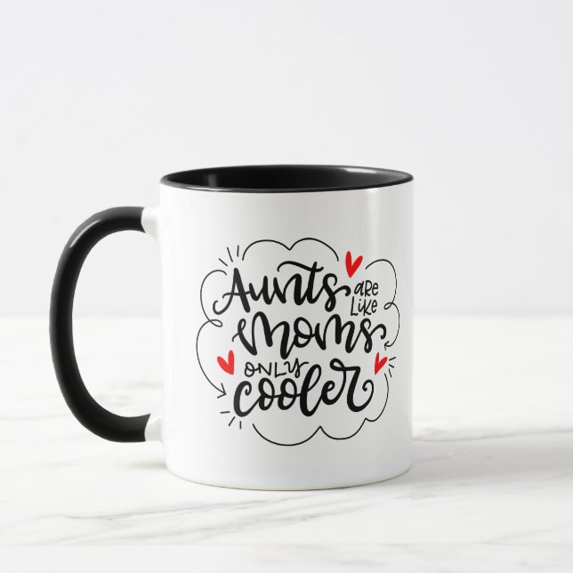 Mug Les filles sont comme les mères de famille, seules (Gauche)