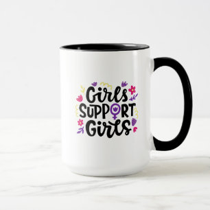 Mug Les filles soutiennent les filles