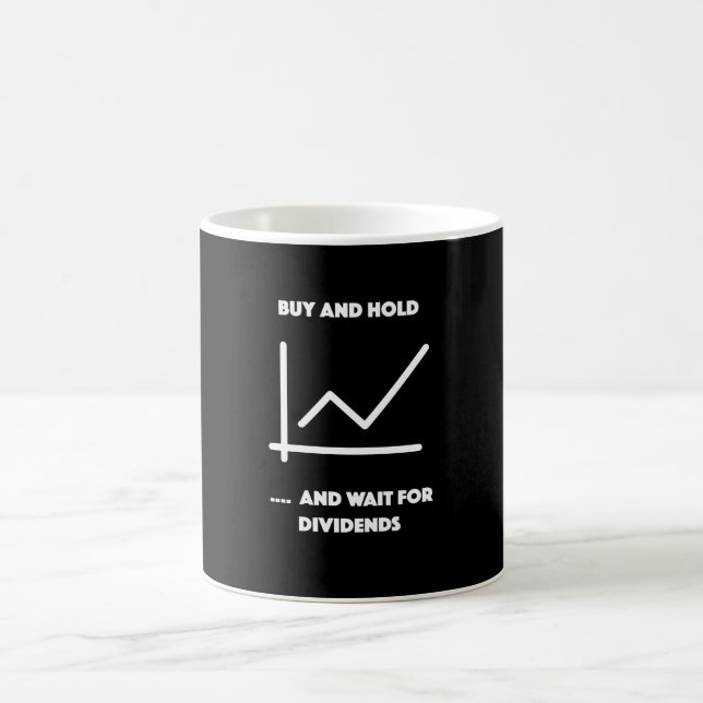 Mug Les finances font de l'argent Investir (Centre)