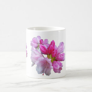 Mug Les fleurs de rhododendron