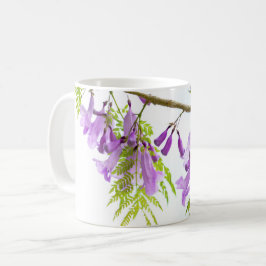 Mug Les fleurs violettes de Jacaranda