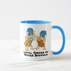 Mug Les Flintstones   Fred et Buffalo d'eau de prise