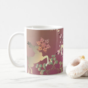 Mug Les flocons de neige et le renne