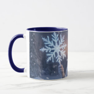 Mug Les flocons de neige sont…