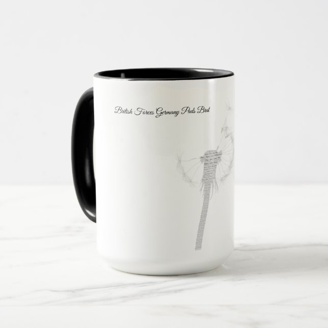 Mug Les forces britanniques, l'Allemagne et l'Allemagn (Devant gauche)