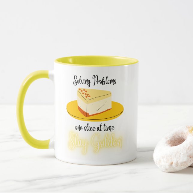 Mug Les Golden Girls Stay Golden Cheesecake (Avec donut)