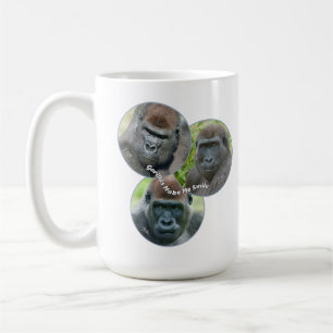 Mug Les gorilles me font sourire