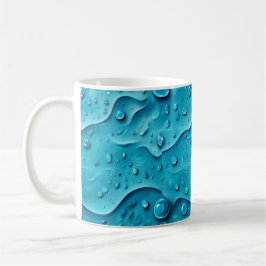 Mug Les gouttes dans le motif de l'océan