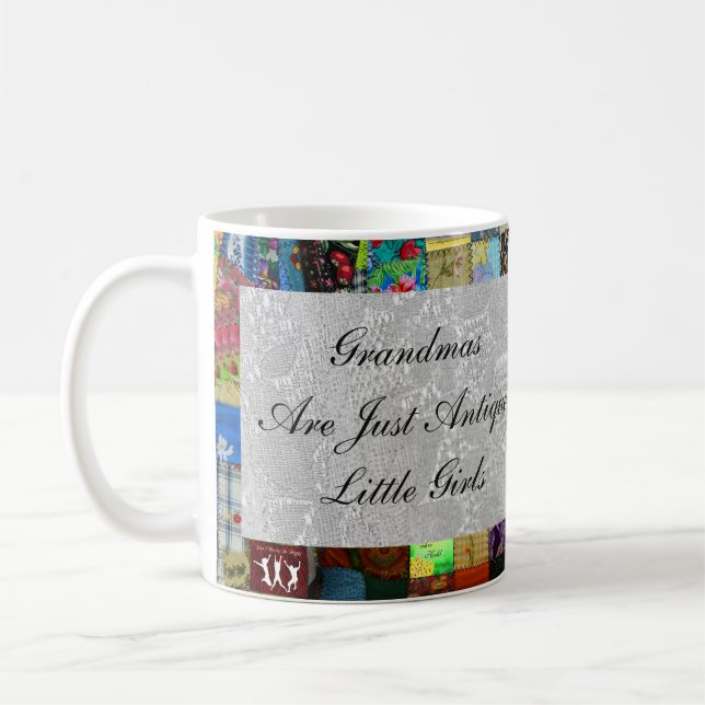 MUG LES GRAND-MAMANS SONT JUSTE DE PETITES FILLES (Gauche)