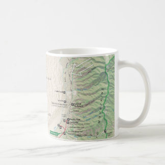 Mug Les grandes dunes de sable (le Colorado) tracent