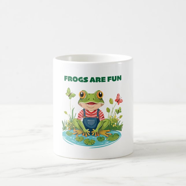 Mug les grenouilles sont amusantes (Centre)