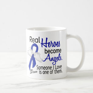 Mug Les héros deviennent cancer du colon d'anges