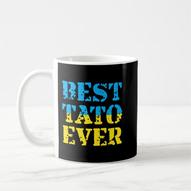 Mug Les hommes meilleur Tato jamais Ukraine Fête des p (Gauche)