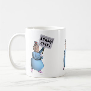 Mug Les infirmières règnent !